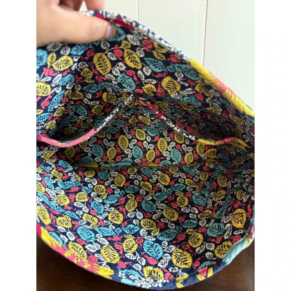 Vera Bradley Quilted Crossbody Bag Women's Floral Shoulder‎ Bag Purse